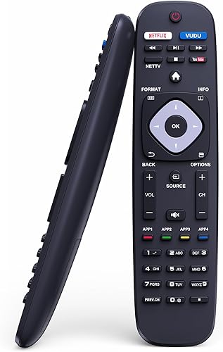 Nuevo reemplazo remoto para Philips Smart TV NH500U NH500UW NH503UP 43PFL4902 65PFL5602 55PFL5602 50PFL5602 43PFL5602 75PFL6601 32PFL4902 40PFLL5602