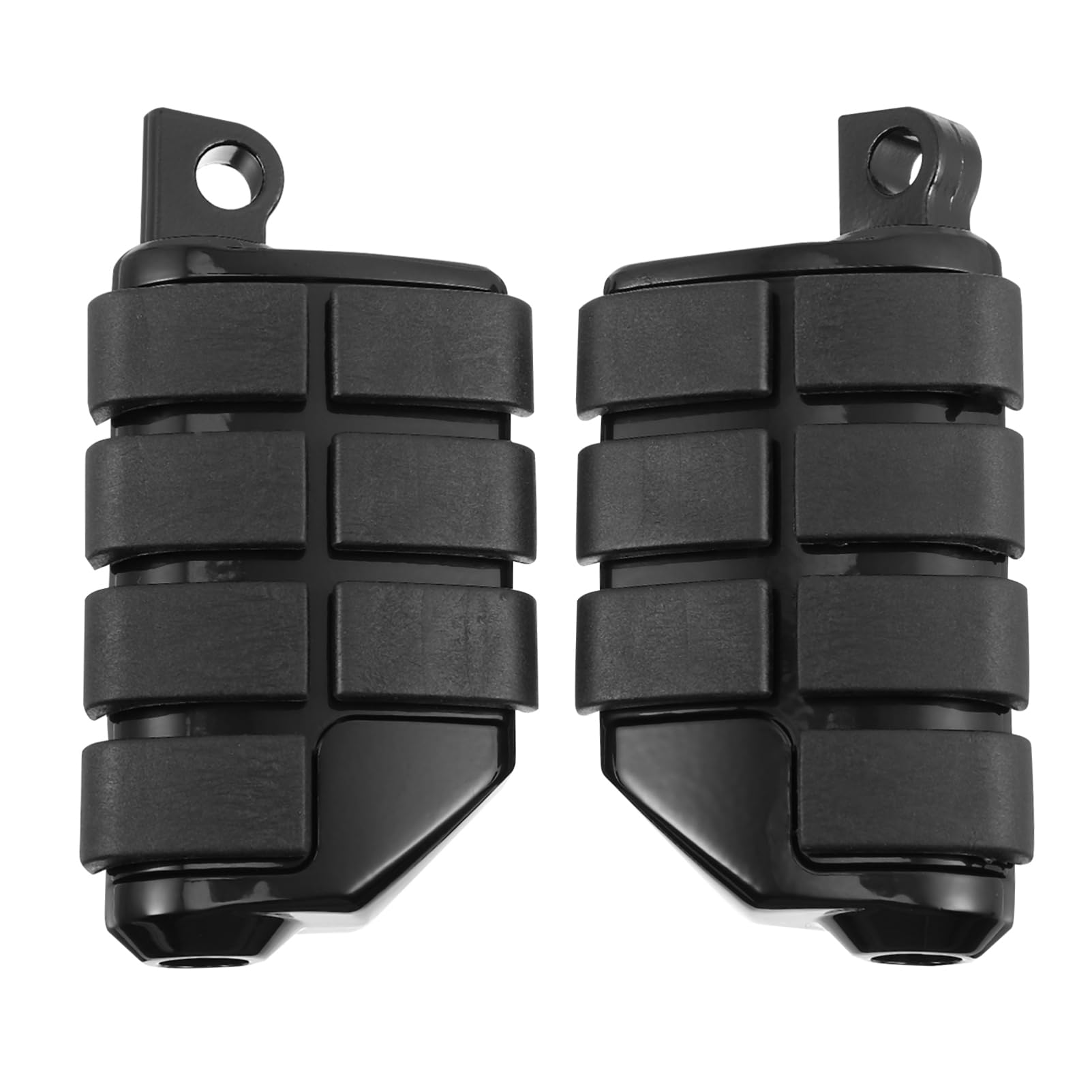 ULTECHNOVO Estriberas Pedal De Moto Reposapiés Materiales Seguros Duradero y Cómodo Para Recorridos Largos