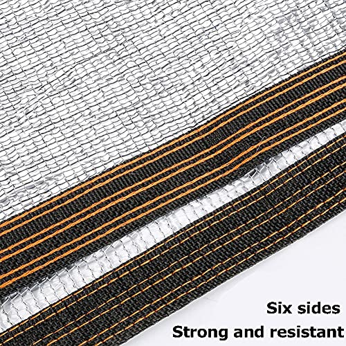 Toile d'ombrage réfléchissante pour stopper la chaleur sur voiture - 6