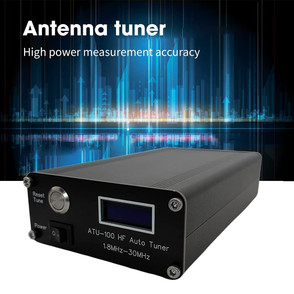 Sintonizzatore automatico ATU-100 HF da N7DDC+0.91 OLED V3.1 sintonizzatore antenna radio automatico fai da te 100W Antenna HF