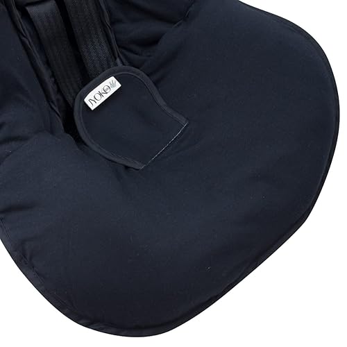 Miniatura 4 de JYOKO Funda acolchada universal para niños para asiento de coche Gr 0100% algodón fabricado (compatible con Maxi COSI, Chicco, Britax y más) (serie