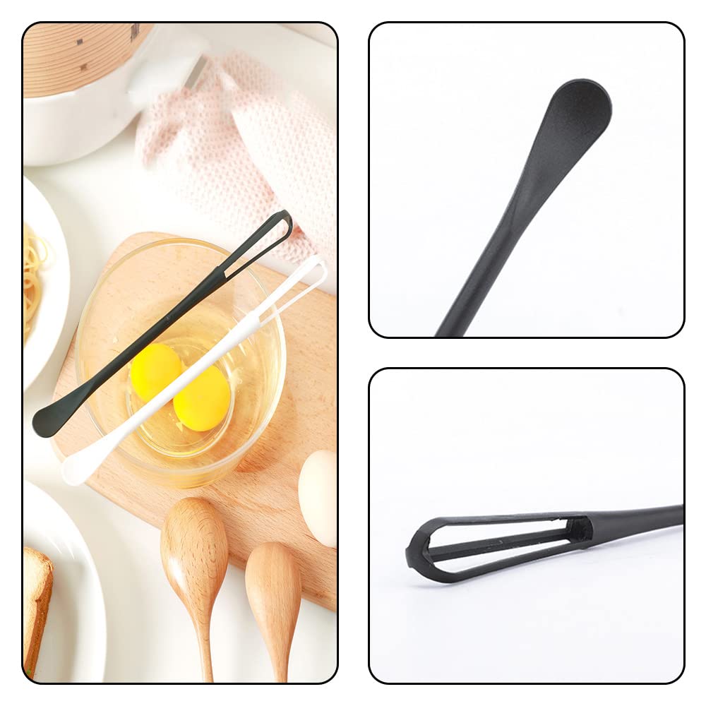4 Fruste In Plastica Riutilizzabili - Piccole Fruste Per Uova, Caffè, Cioccolata, Miele - Colori Assortiti, Dimensioni 19-22 Cm