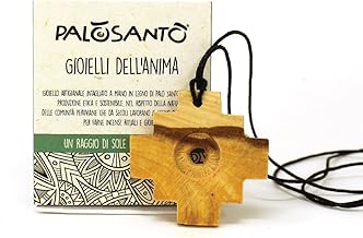 PALOSANTO - Gioielli in legno di Palo Santo ideali per Aromaterapia - Gioielli Palo Santo Realizzati a Mano in Ecuador