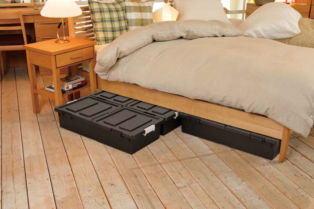 Amazon｜JEJアステージ(JEJ Astage) ベッド下収納ボックス 4個組