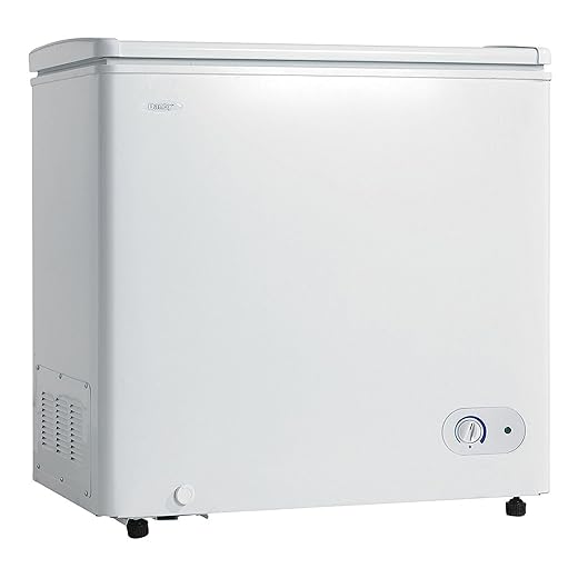 Danby DCF072A2WDB1 Chest Freezer, 7.2 Cubic Feet, White