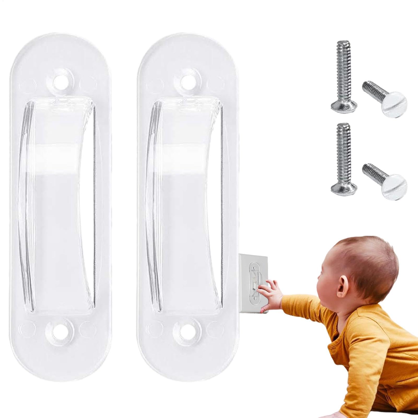Protezione per interruttore della luce di sicurezza per bambini - Protezione per pulsante di attivazione/disattivazione della luce, copertura per interruttore della luce a prova di bambino | Durevole