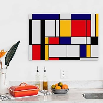 Amazon.co.jp: ピエト・モンドリアン ポスター モンドリアンのグリッド Amazon.co.jp: ピエト・モンドリアン ポスター モンドリアンのグリッド