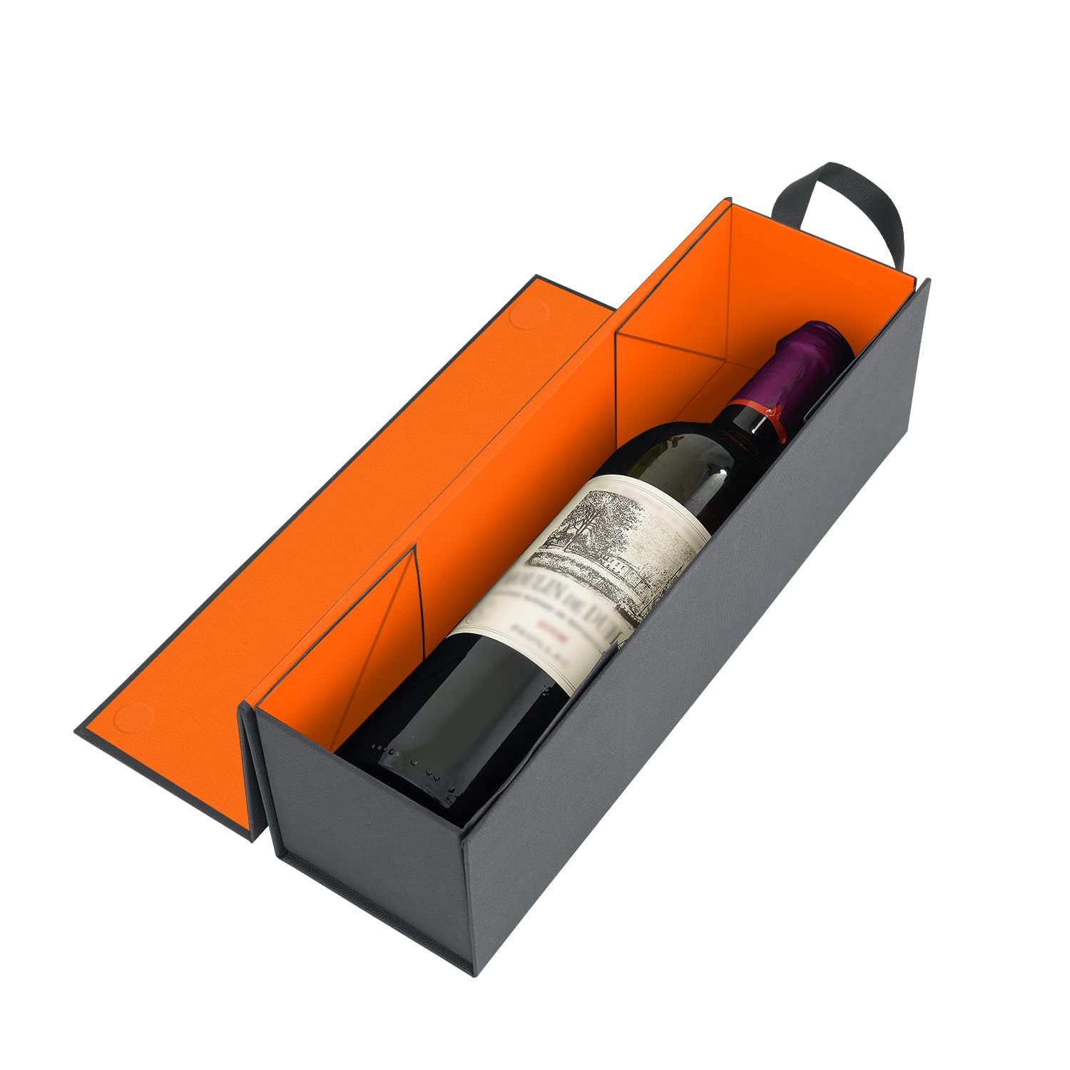 Amazon.com: RYDDOY Wine Gift Box, 12.8x3.8x3.8 In Orange Wine