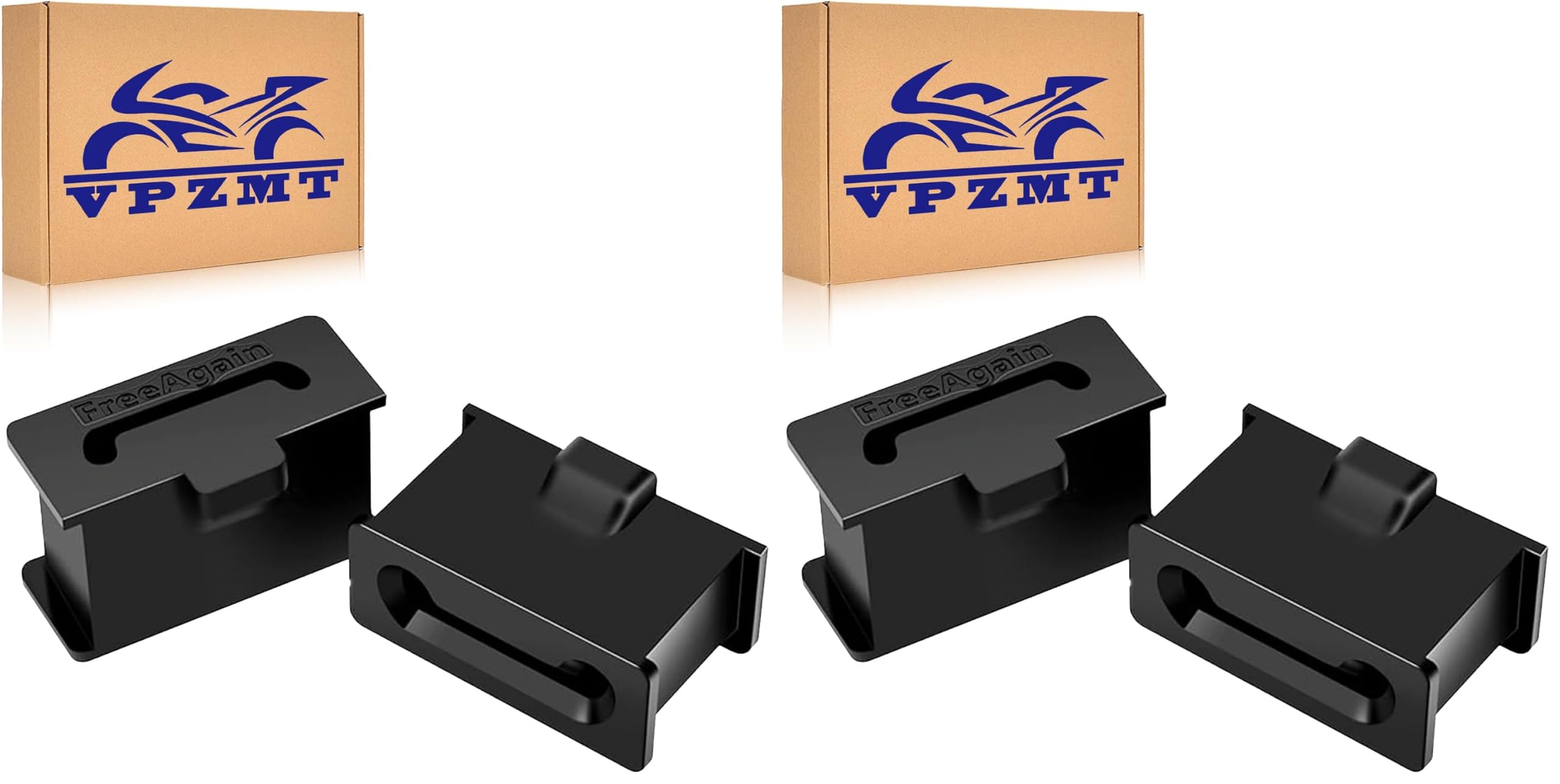 Rubber Muffler Mount Set for Harley Davidson Touring/Road King/Road Glide/Electra Glide/Street Glide/CVO 1984-2025 Models (Replace: 65724-85) (Mufflers) (Pack of 2)