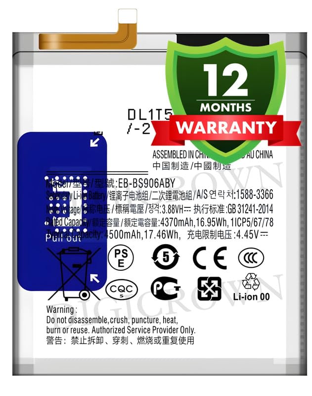 Image of Original EB-BS906ABY Battery Compatible for Samsung Galaxy S22+ 5G - (4500mAh) - 1 Year Warranty DF7