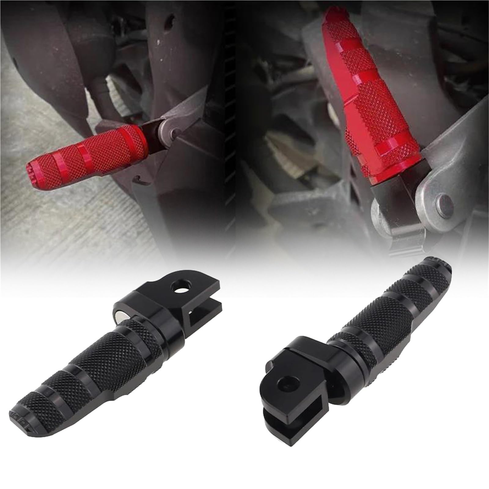 Repose-Pieds Avant Moto Pédale Support de Pied CB750 Hornet Hawk 11