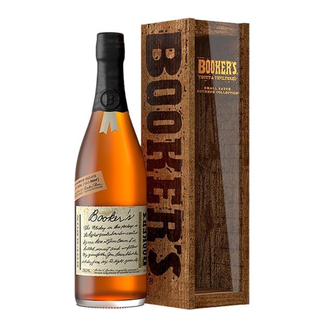 Amazon.co.jp: ブッカーズ 2023 63度 750ml 木箱付 正規品 : 食品  