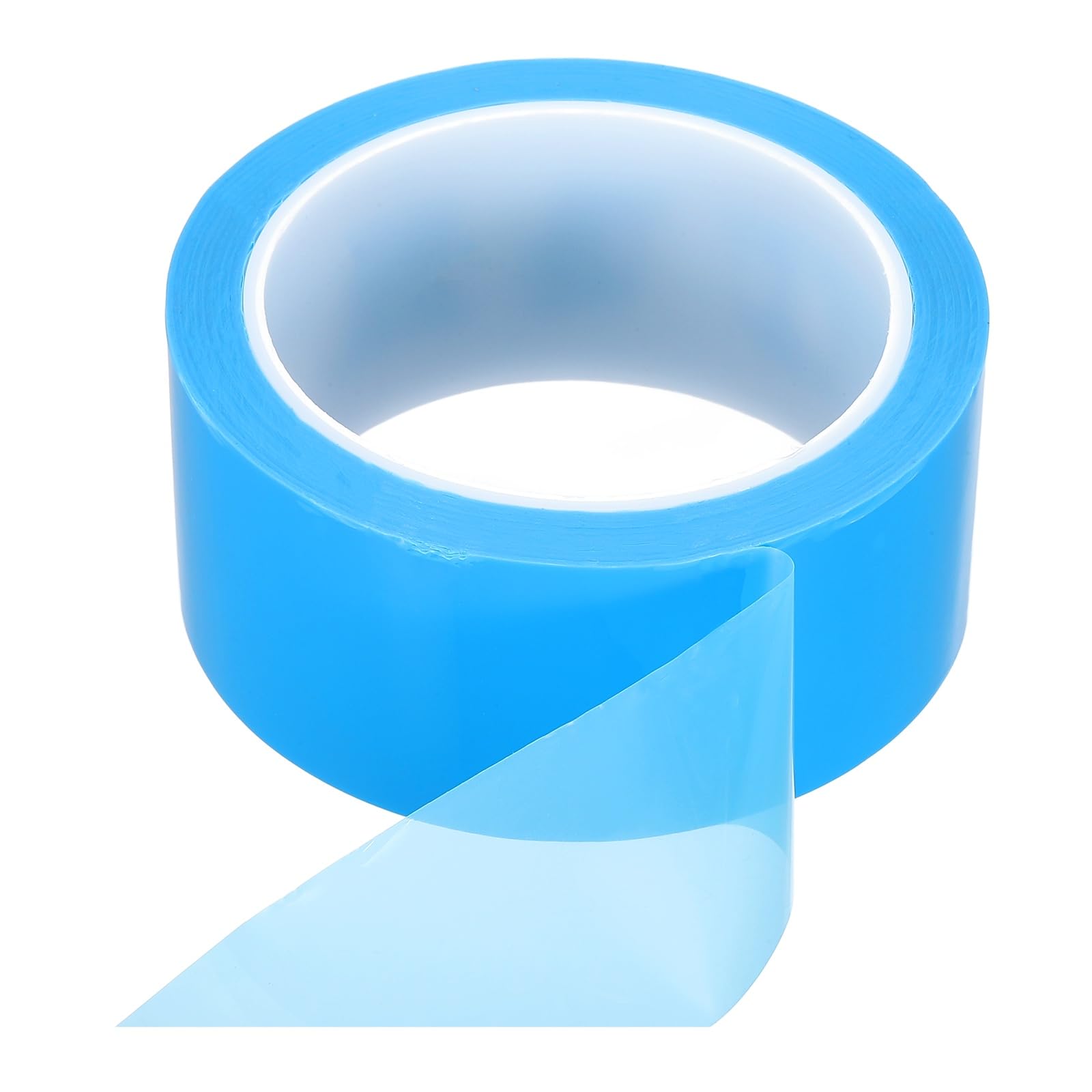 PATIKIL 45mm x 50m Refrigerator Tape PET Fridge Non-Residual Adhesive Tape for Fixing Drawer Refrigerator Air Conditioner Printer, Blue