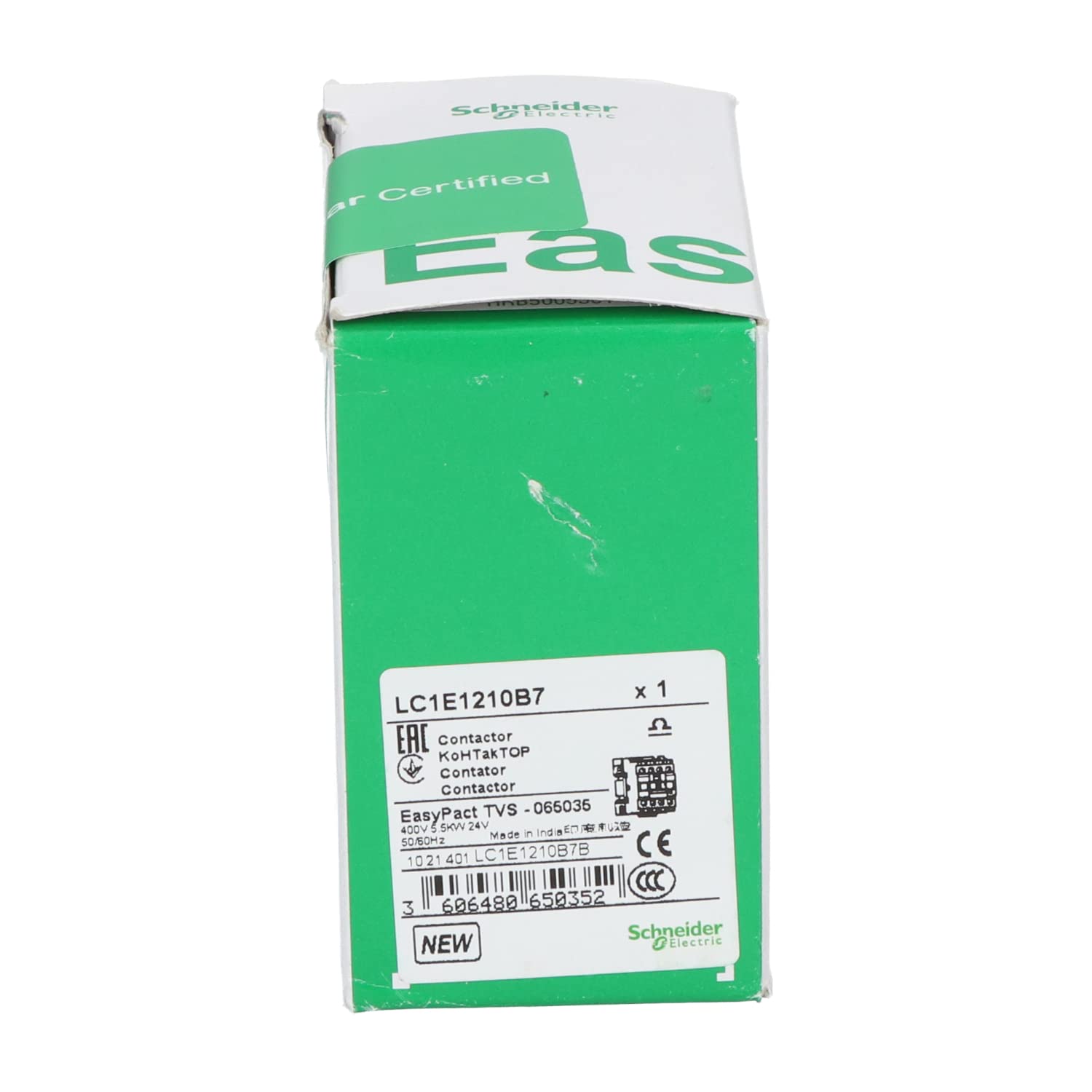 Schneider Electric LC1E1210B7 Contactor New NFP
