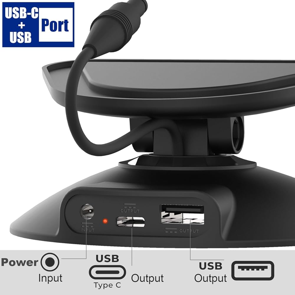 Amazon.com: Adjustable Stand for Echo Show 5 (3rd) with USB