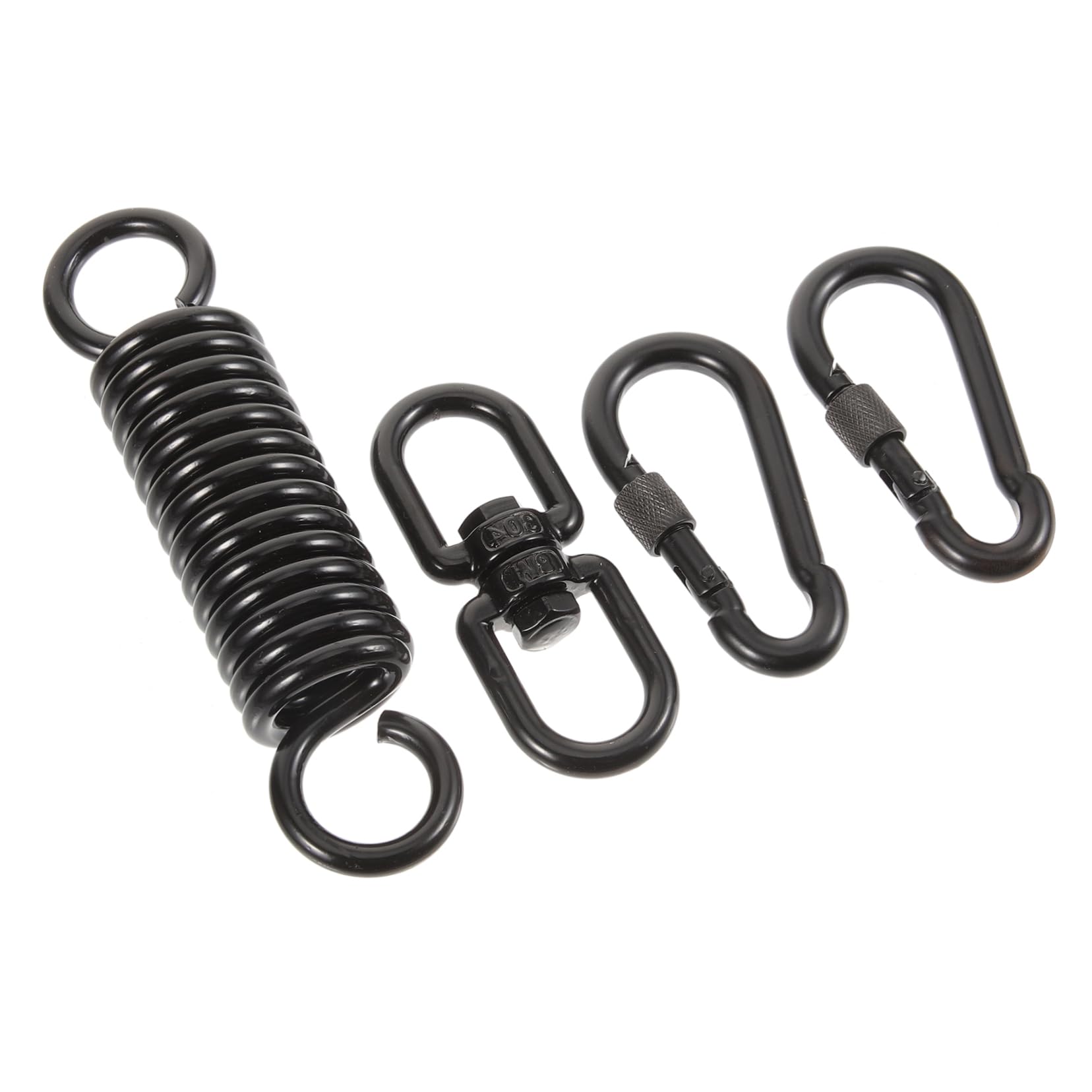 Hemobllo Ressorts pour Chaise Suspendue Inoxydable Kit de Fixation pour Hamac et Accessoires Suspendus Adapté pour Intérieur et Extérieur