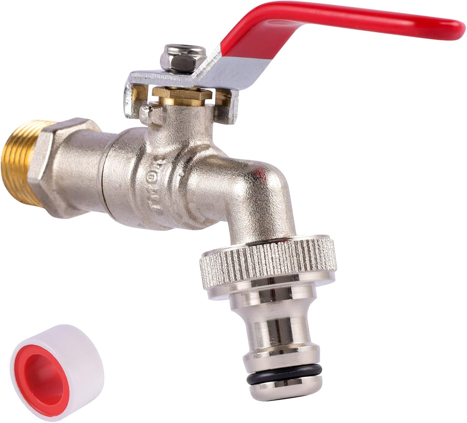 Garten Wasserhahn, 1/2 Zoll Wasserhahn aus Messing rost 1 x