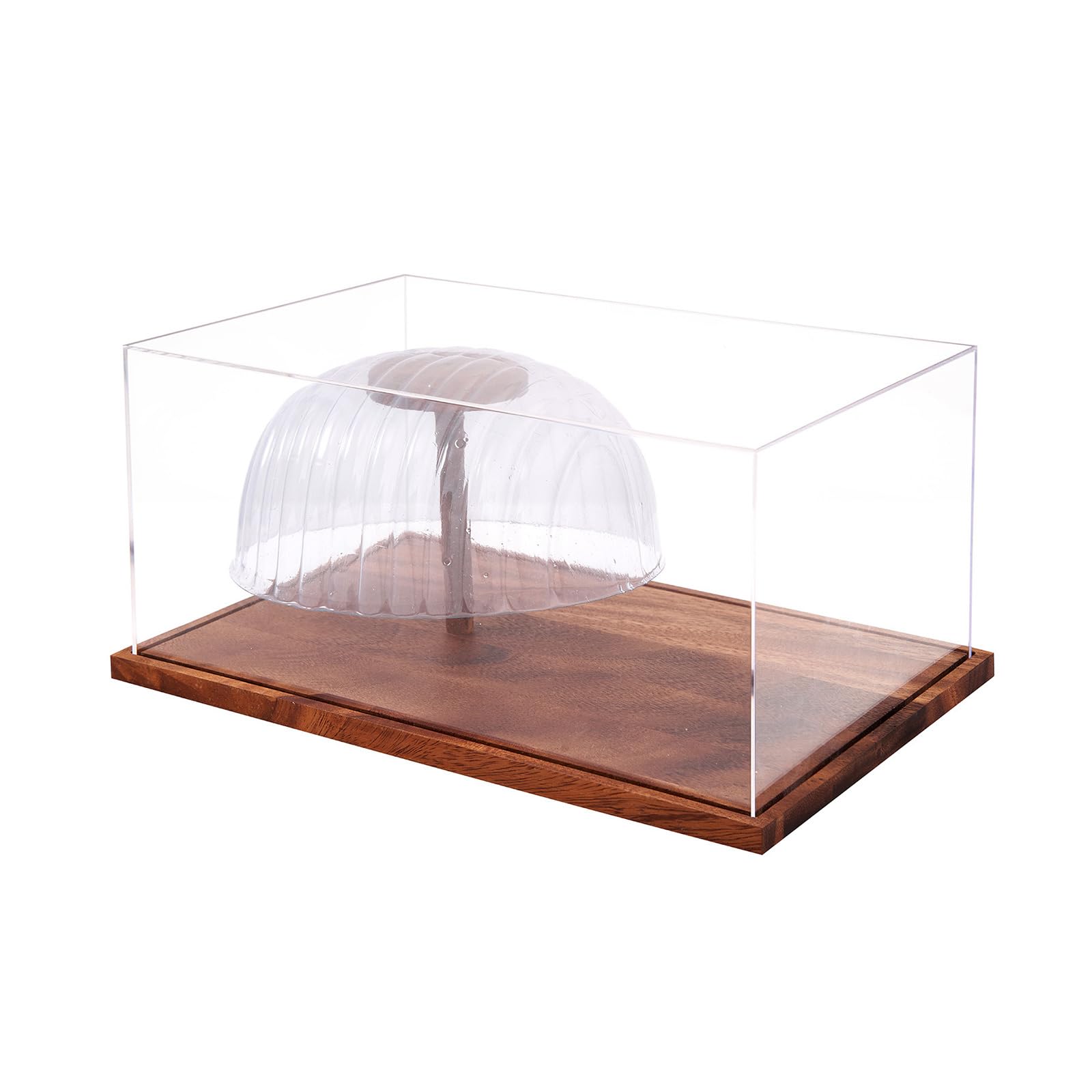 Clear Acrylic Hat Display Box for Baseball Caps and Bucket Hats Transparents Baseball Cap Presentation Box Clear Acrylic Cap Display Case