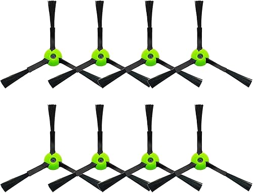 Cepillo lateral compatible con iRobot Roomba evo i1 i3 i3+ i4 i6 i6+ i7 i7+ i8 i8+/Plus E5 E6 E7 I,E & J Series Aspiradora Paquete de 8