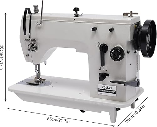 Miniatura 2 de Máquina de coser Inrial, máquina de coser de tapicería, máquina de coser comercial, máquina de reparación de costuras de zapatos de metal