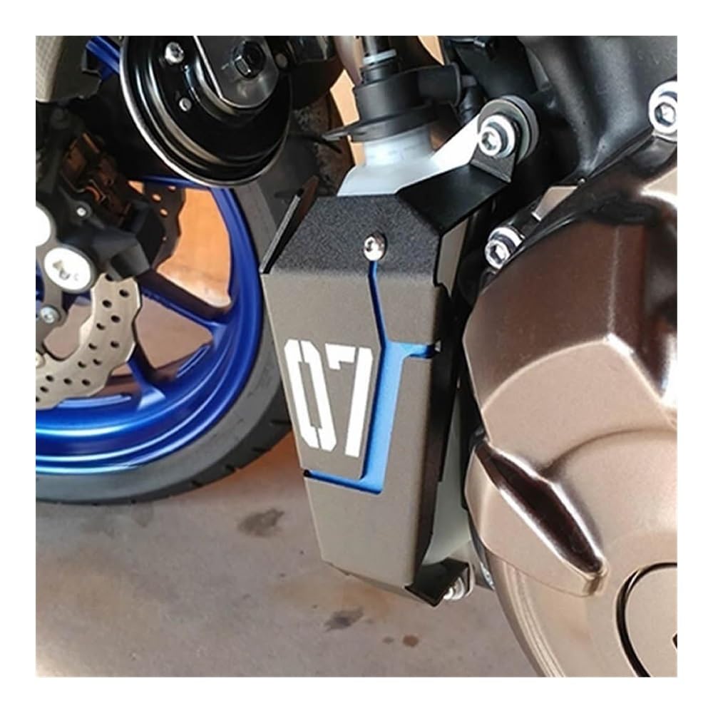 Kühlerschutzgitter Abdeckung Netzschutz Motorrad Kühler Wasser Kühlung Tank Reservoir Lünette Seite Schutz Abdeckung Für MT07 FZ07 Für MT-07 FZ-07 MT FZ 07
