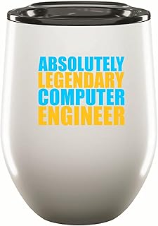 Incredible Gift for Computer Engineers Hardware Programmers Software Developers Perfect Present for Engineer Friends 12oz Wine Tumbler Cup
