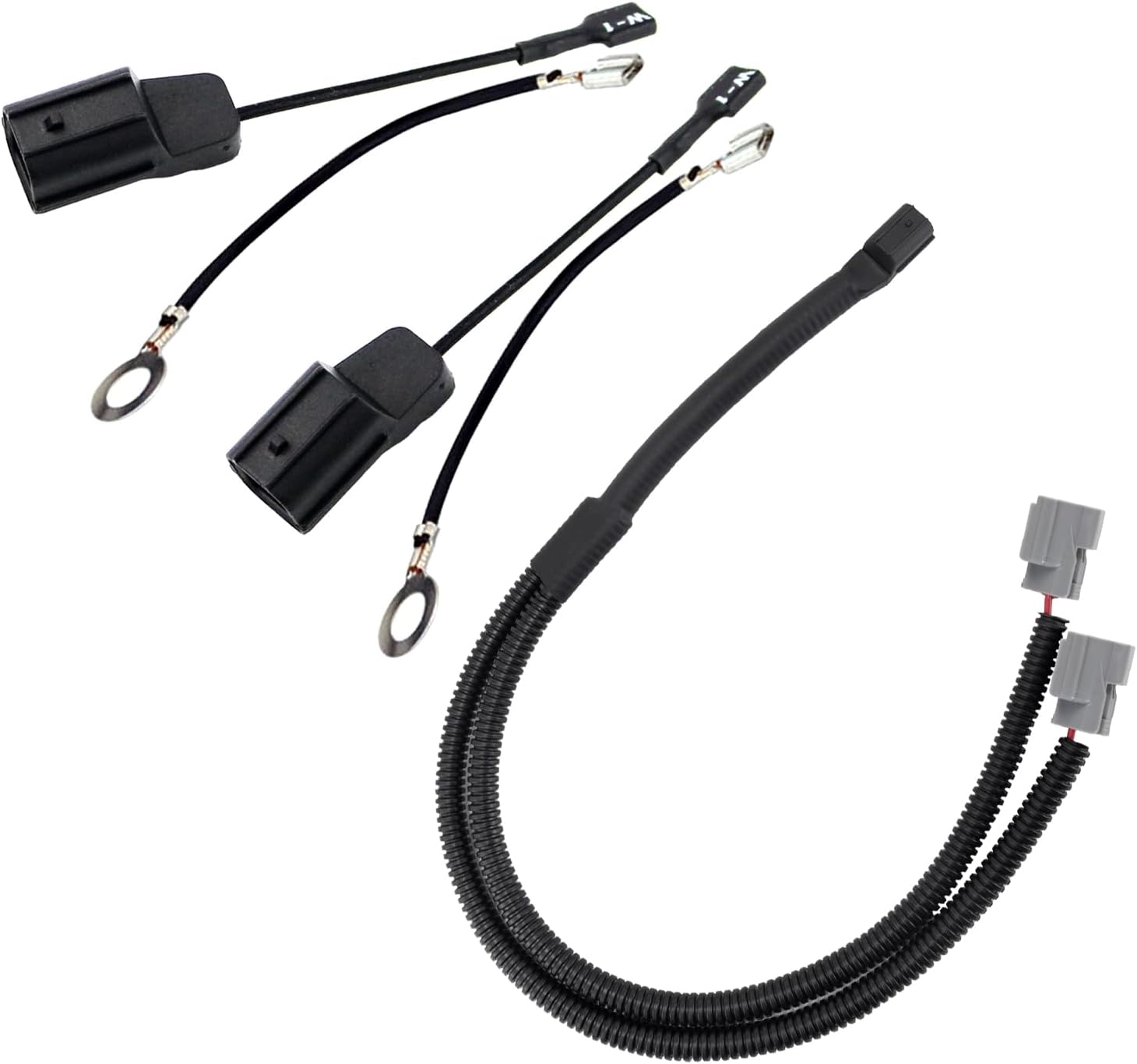 FARBIN Car Horn Special Plug Compatible with Honda (-2016) Adapter Wiring Harness Pigtail Socket Car Horn Connector Harnesses Cable 2Pcs