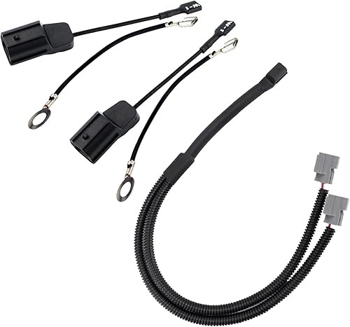 Miniatura 10 de FARBIN Enchufe especial para bocina de coche, compatible con adaptador de Toyota, arnés de cableado, conector de bocina de automóvil, 2