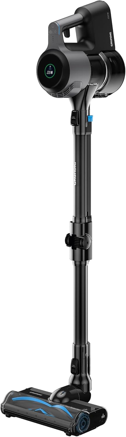 GRUNDIG VCP 9131 Cordless Stick Vacuum Cleaner in upright position