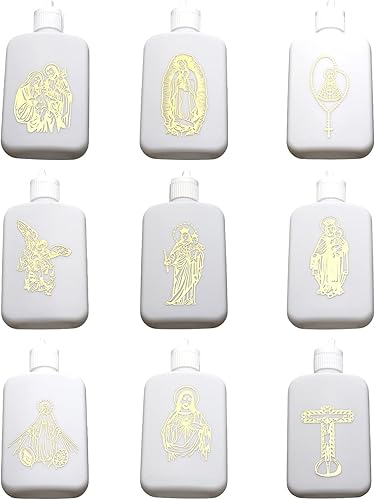 Miniatura 2 de Botella de agua bendita de 3.4 fl oz Religión multifunción para fiesta de regalos para el hogar, festival, fiesta de cumpleaños, regalos de botellas