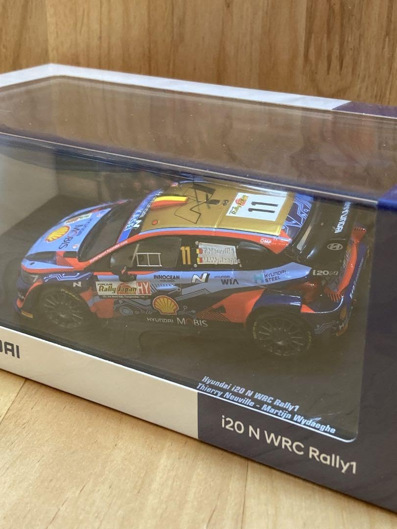 Amazon.co.jp: 1 43 HYUNDAI i20N WRC 2022 Rally Japan Championship