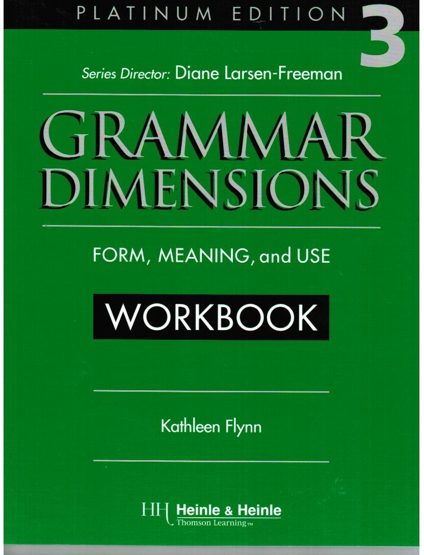 Grammar Dimensions Workbook 3 Flynn, Kathleen