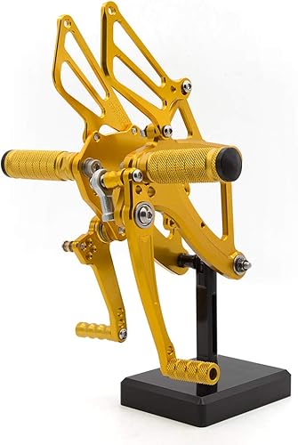 Vista 21 de CNC CBR500R 13-19 - Juego de clavijas traseras ajustables para motocicleta, pedal de cambio de freno compatible con CBR500R CBR400R CB500F CB400F