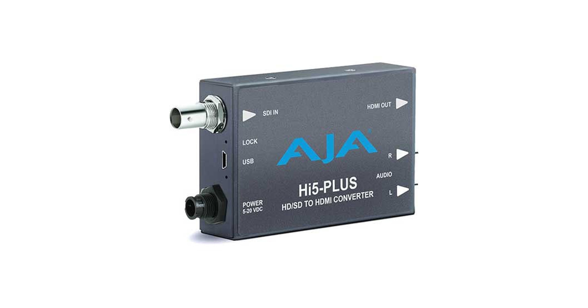 AJA video Hi5-3G HD-SDI to HDMI コンバーター Amazon.com: AJA Hi5-Plus 3G-SDI to HDMI Mini Converter