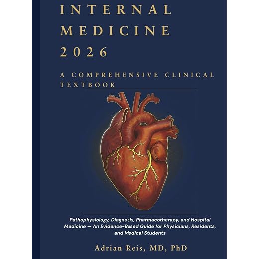 Internal Medicine 2026: A Comprehensive Clinical Textbook: Pathophysiology, Diagnosis, Pharmacotherapy and Hospital Medicine - An Evidence-Based Guide for Physicians, Residents and Medical Students