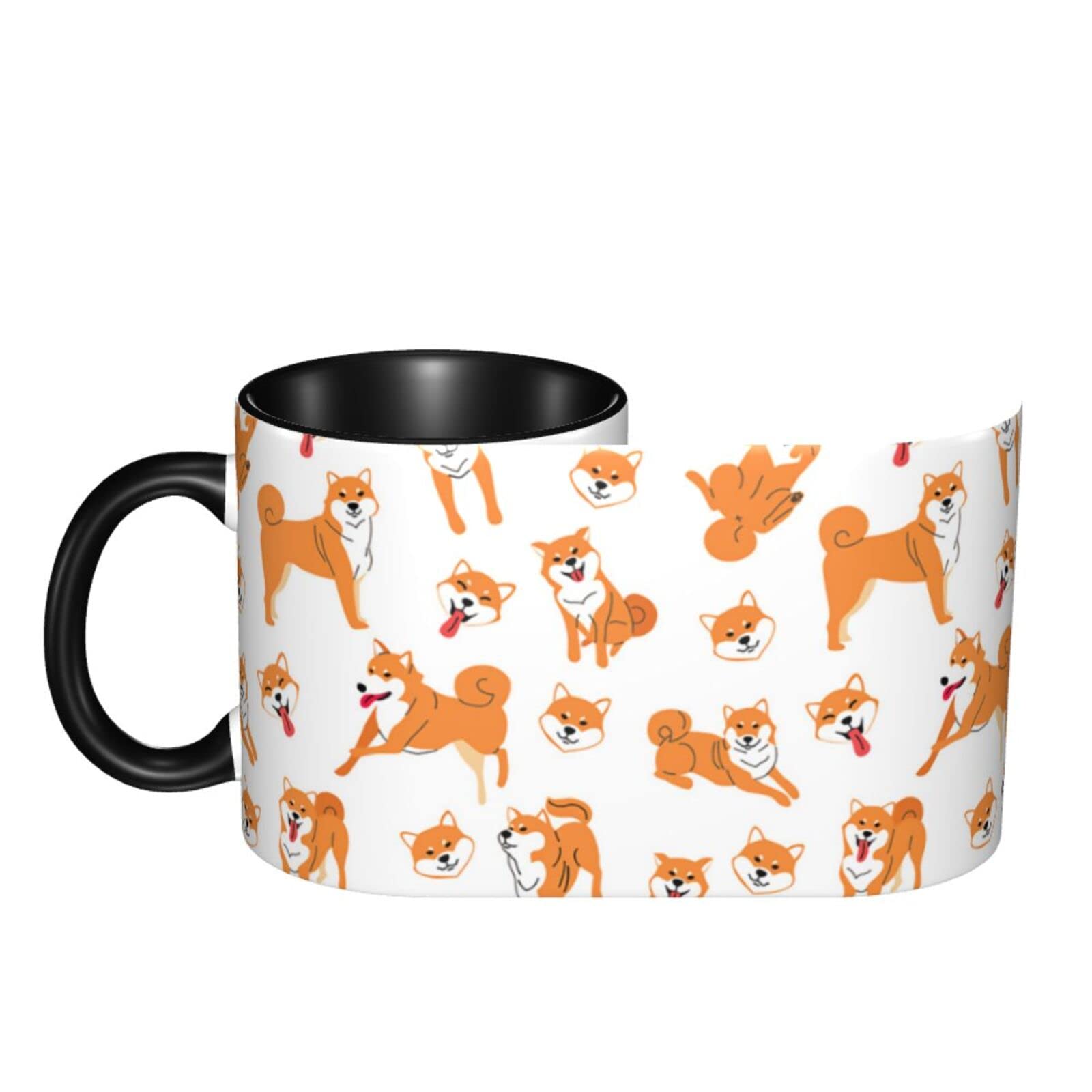 犬柄　マグカップ Amazon.co.jp: マグカップ シュナウザー柄 犬 (2) コーヒー