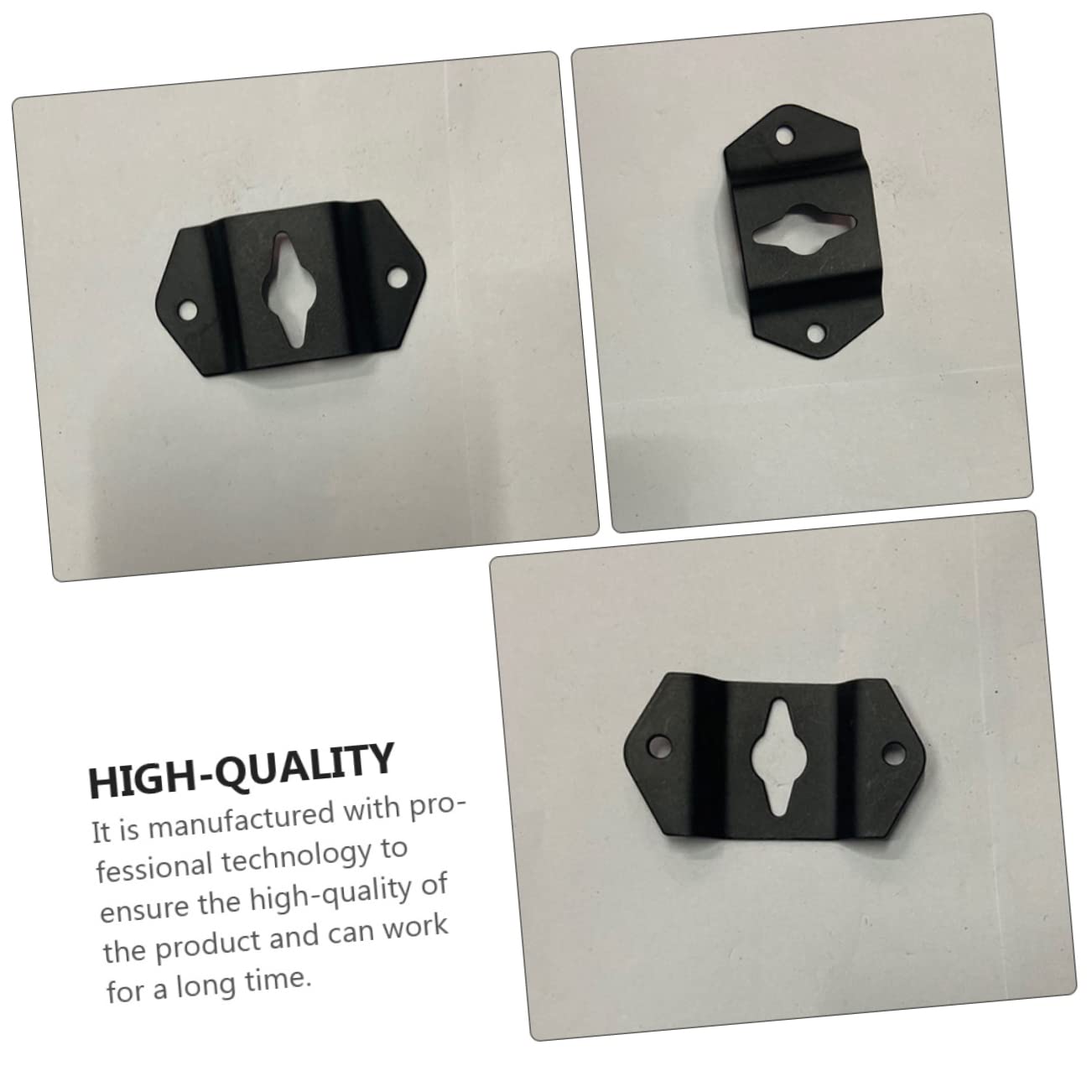 Angoily 60piezas Soporte De Pared Para Altavoces Conectores De Montaje De Hierro Ganchos Para Montaje De Audio y Objetos Decorativos