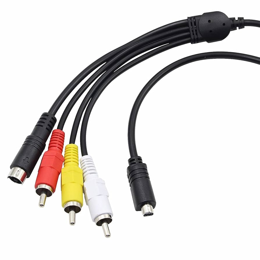 Amazon | VMC-15FS 交換用 AV A/V TV Sビデオケーブル VMC-30FS