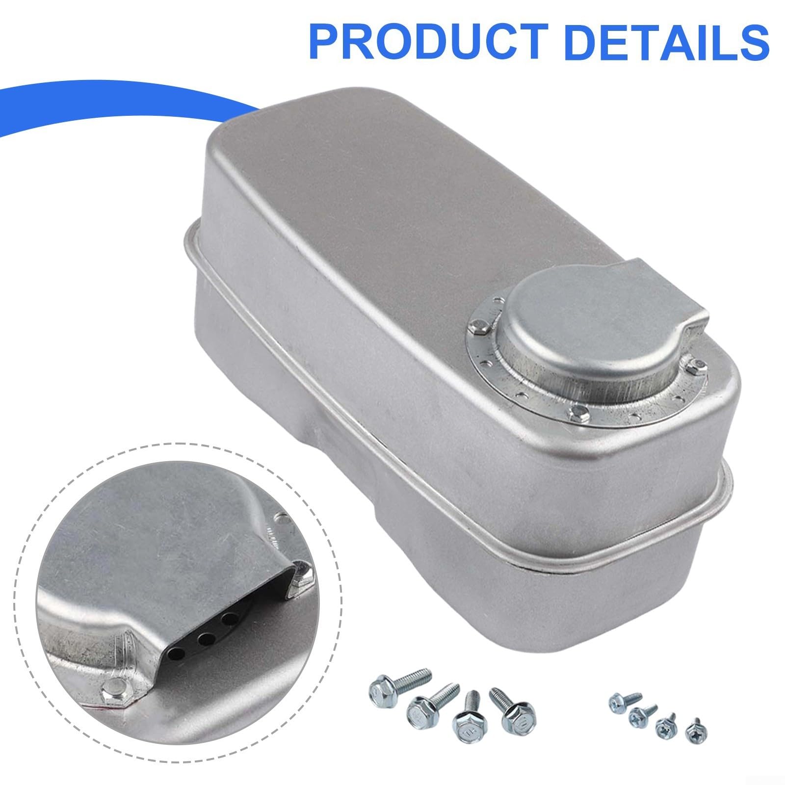 Minhe Silenziatore 751-0616B di ricambio per tosaerba Craftsman 951-0616B 751-0616 951-0616