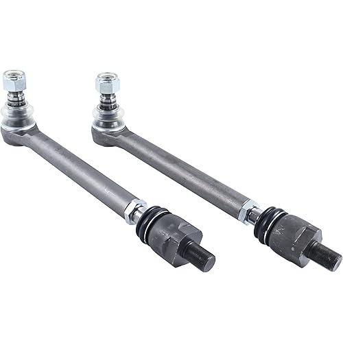 2PCS Tie Rod Track Rod 1321148 Compatible With JLG Skytrak LULL Telehandler 644E-42 944E-42 1044C-54 Skytrack 4266 4270 4290 6036 8042 10042