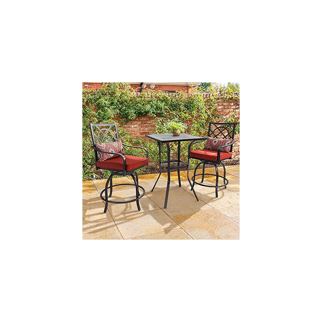 The Best comfortable Balcony Height Bistro Sets for 2024