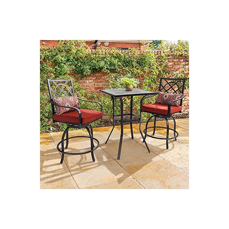 The Best comfortable Balcony Height Bistro Sets for 2022