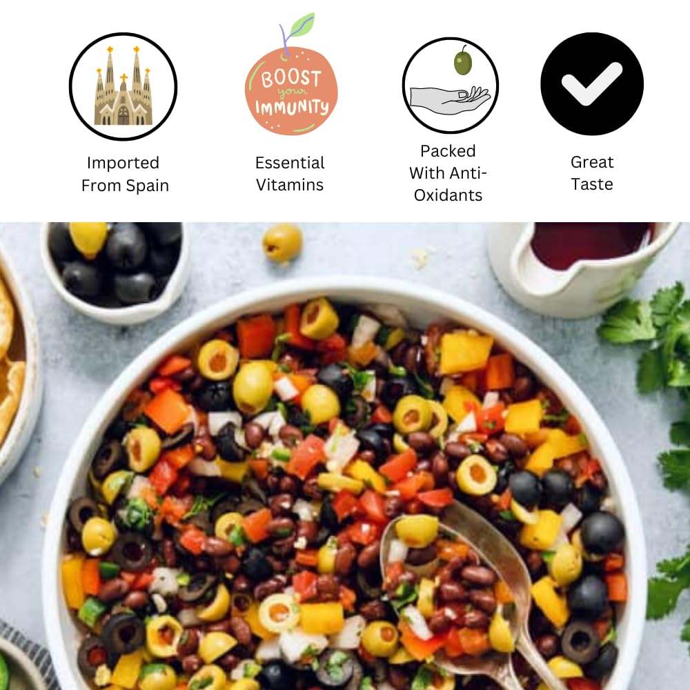 Figaro Olives (Figaro Black Olives, Sliced 450gm) 1