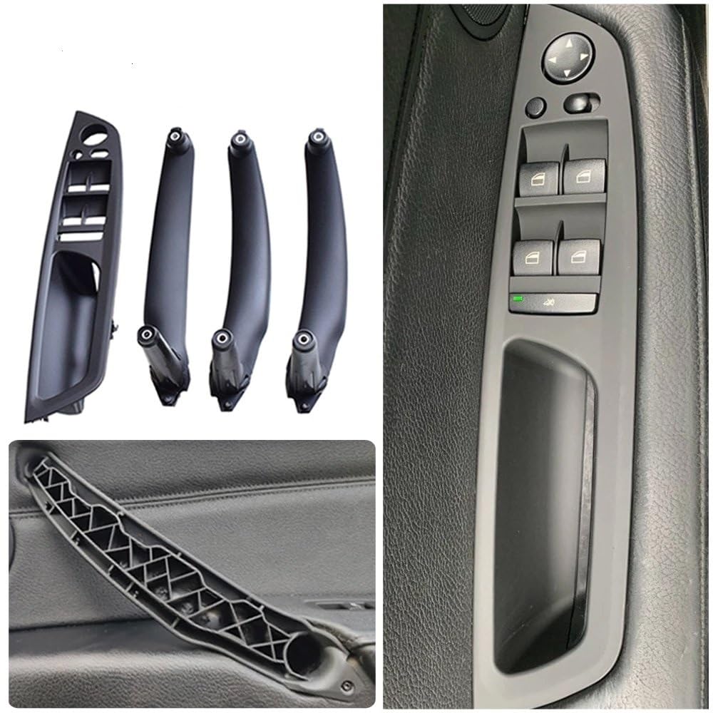 APPERFiT Copertura Maniglia Interna Porta In Nero Per Trailblazer EXT - 2 Pezzi