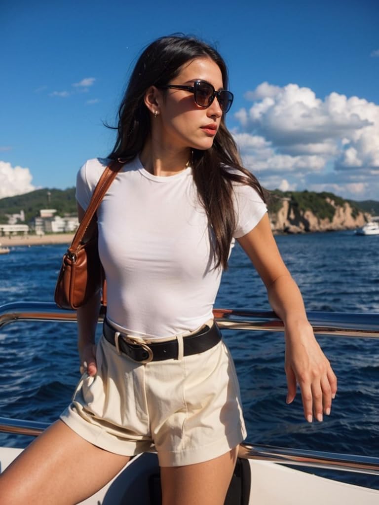 Women's T-Shirts Fitted Basic Tee Crew Neck Short Sleeve Y2K Crop Top - Image 3