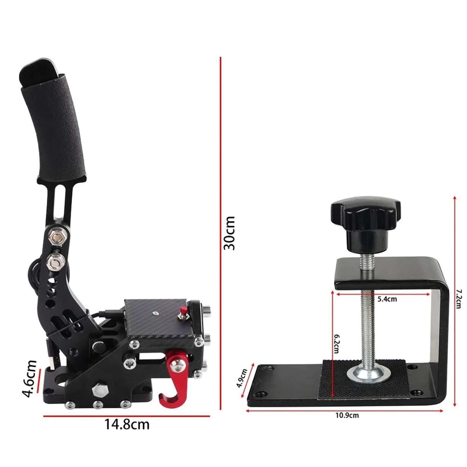 Dźwignia Hamulca Ręcznego Samochodu Gra wyścigowa USB Handbrake SIM i uchwyt mocujący do PS4/PS5 do Logitech G29 PC Wszystkie kierownice dostępne