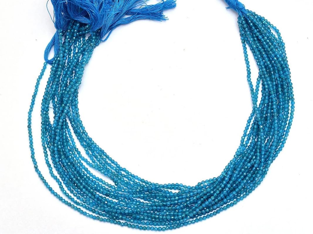 Apatite naturelle micro perles pour en finir avec les bijoux ternes