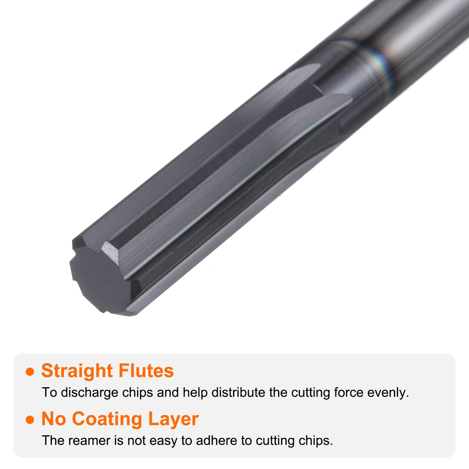 HARFINGTON Carbide Chucking Reamer 0.436(11.07mm) Nigeria | Ubuy - View #4