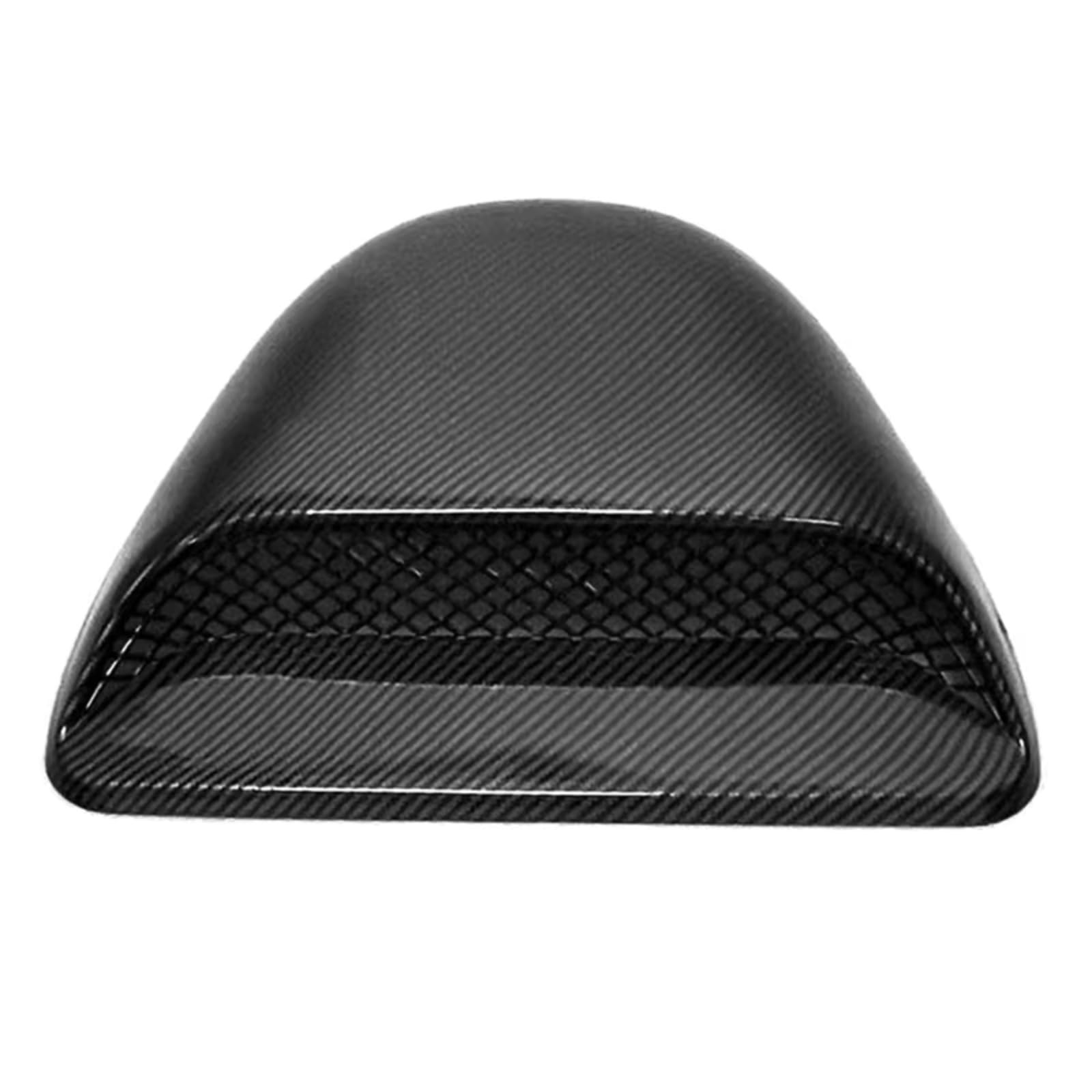 decorazione dell'auto Cofano Aspirazione Flusso D'aria Per Auto | Coperture decorative universali Copertura motore anteriore con presa d'aria per cofano stile racing(Carbon Fiber)