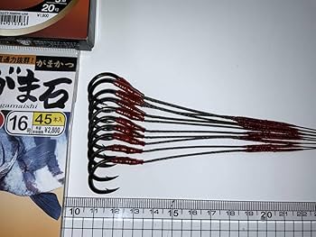 石鯛ライン、ハリス Amazon.co.jp: 石鯛仕掛け ザイロンハリス がま石16号 10本
